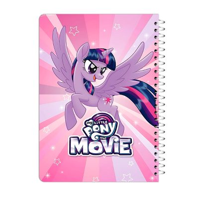 دفتر مشق 60 برگ پونی کوچولو مدل پرنسس تویلات اسپارکل کد 371