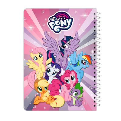 دفتر مشق 80 برگ پونی کوچولو مدل دوستان کد 377