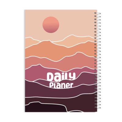 دفتر برنامه ریزی 100 برگ روزانه مدل ماه کد 853