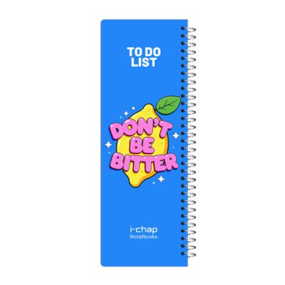 دفتر یادداشت 80 برگ آی چاپ مدل تو دو لیست طرح لیمو کد 510