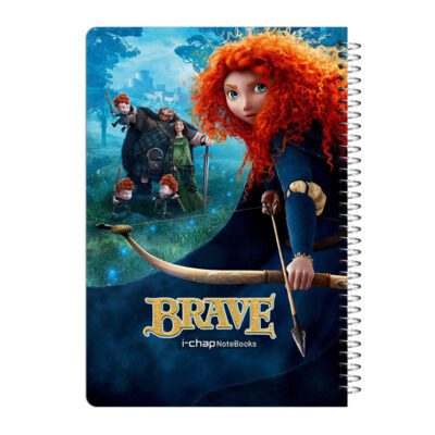 دفتر مشق 60 برگ آی چاپ مدل Brave دلیر کد 236