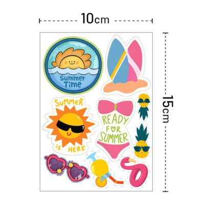 استیکر لباس طرح summer کد t241